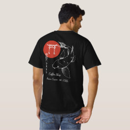 Asiatiskt inspirerad personlig Koi-fisk T Shirt