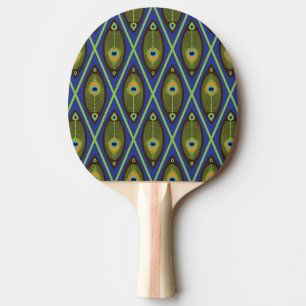 Asiatiskt mönster pingisracket