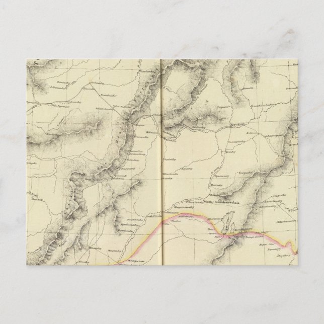 Asiatiskt Ryssland, Asien 33 Vykort (Framsida)