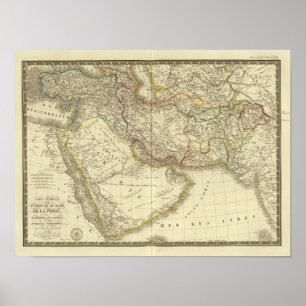 Asiatiskt Turkiet, Persien, Arabien, Kabul Poster