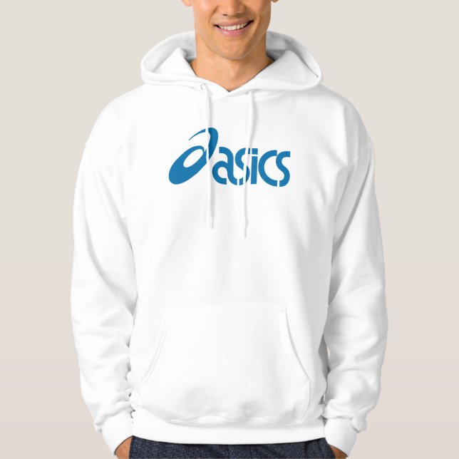 Asics-Logotyp Hoodie (Framsida)