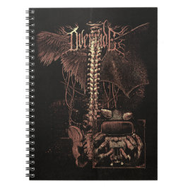 Åsidosätt - Techno-Goth Streetwear Design Anteckningsbok