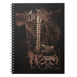 Åsidosätt - Techno-Goth Streetwear Design Anteckningsbok