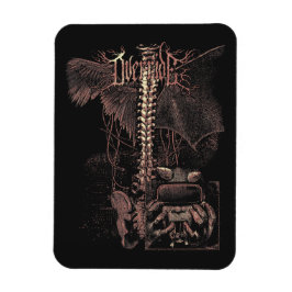 Åsidosätt - Techno-Goth Streetwear Design Magnet