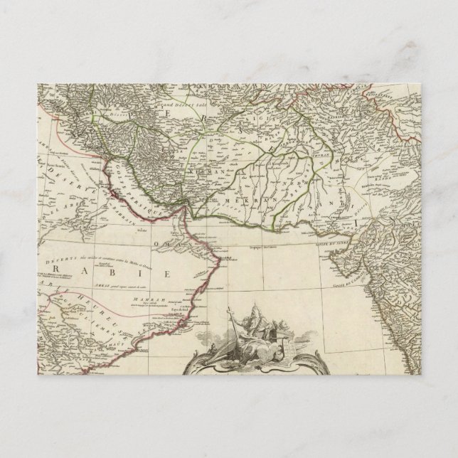 Asie 1 vykort (Framsida)