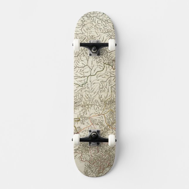 Asie 3 skateboard bräda 20 cm (Framsida)
