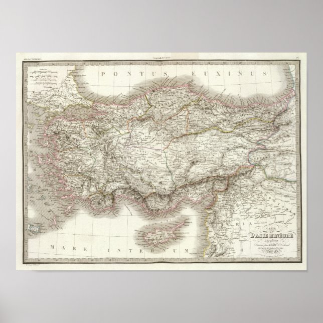 Asie Mineure ancienne - Ancient Asia Minor Poster (Framsidan)