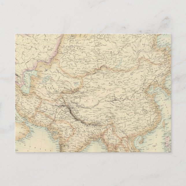 Asien 10 vykort (Framsida)