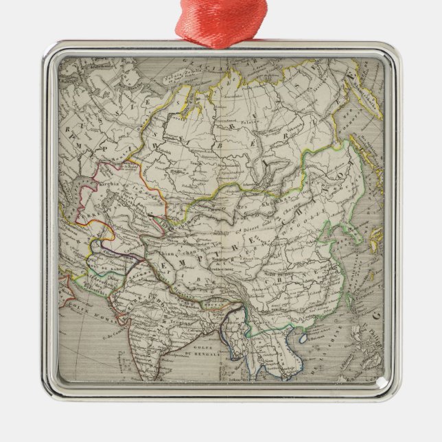 Asien 11 julgransprydnad metall (Framsidan)