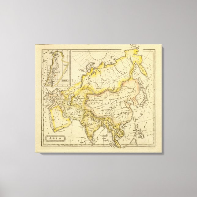 Asien 12 canvastryck (Framsida)