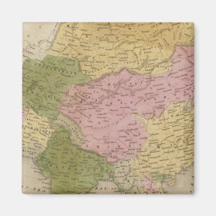 Asien 12 magnet