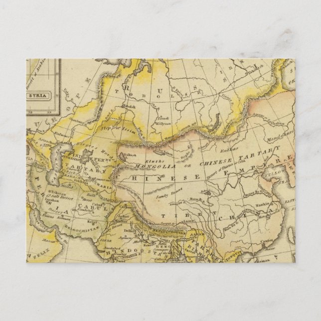 Asien 14 vykort (Framsida)