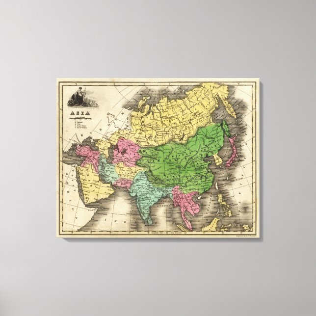 Asien 15 canvastryck (Framsida)