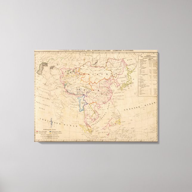 Asien 15 canvastryck (Framsida)