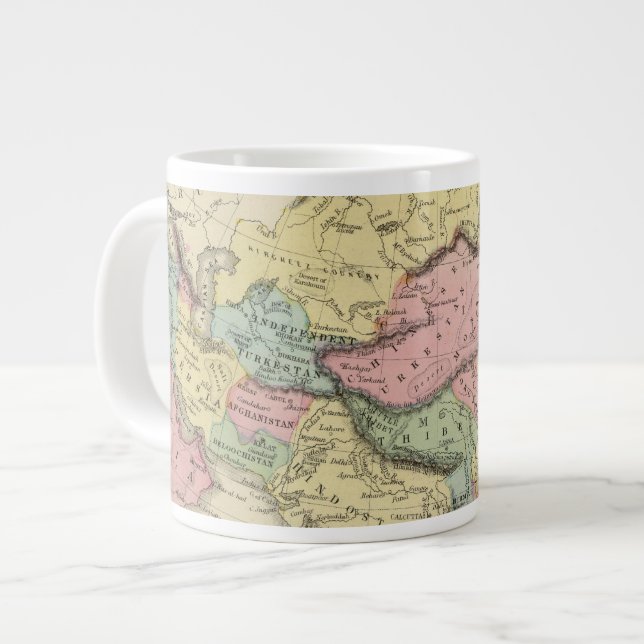 Asien 15 jumbo mugg (Framsida vänster)