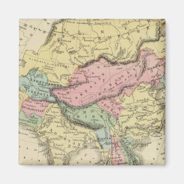 Asien 15 magnet (Framsidan)