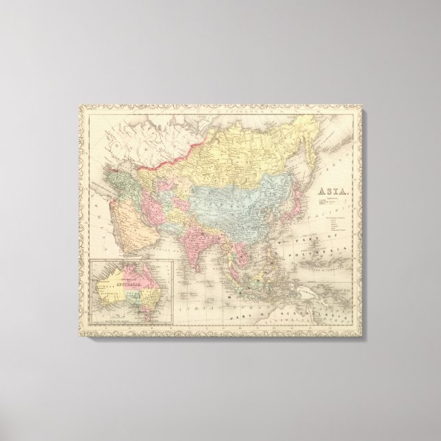 Asien 17 canvastryck (Framsida)