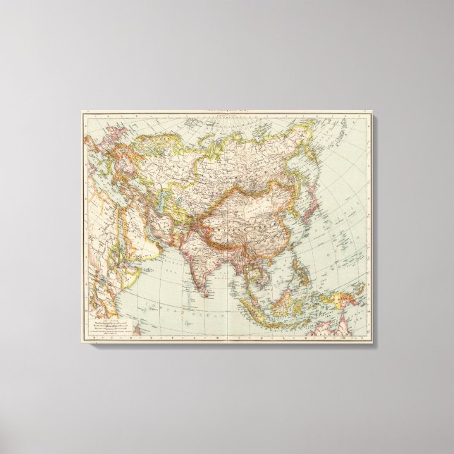 Asien 17 canvastryck (Framsida)