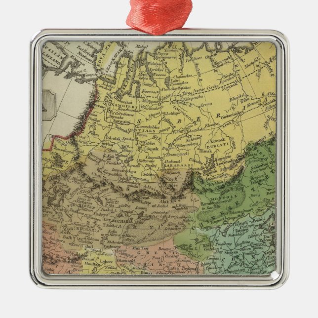 Asien 17 julgransprydnad metall (Framsidan)