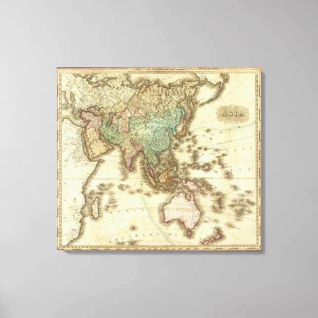 Asien 20 canvastryck (Framsida)