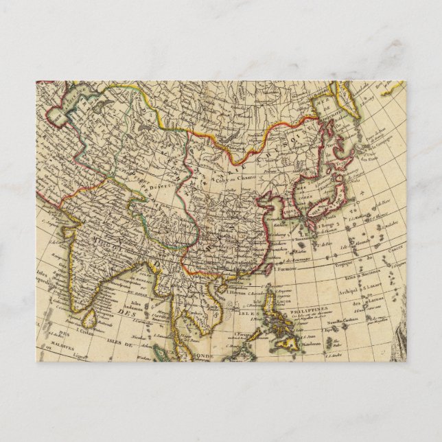 Asien 20 vykort (Framsida)