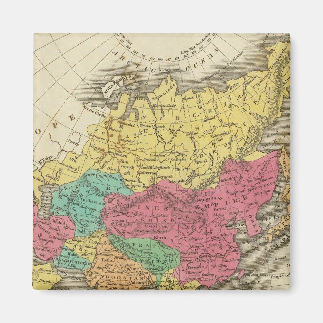 Asien 21 magnet (Framsidan)