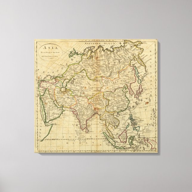 Asien 22 canvastryck (Framsida)