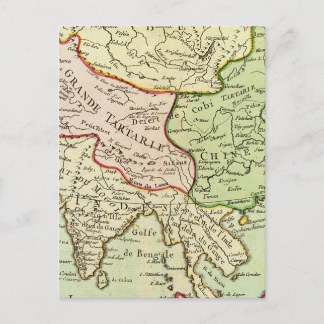 Asien 23 vykort (Framsida)