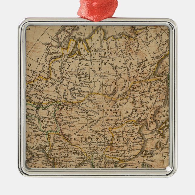 Asien 24 julgransprydnad metall (Framsidan)