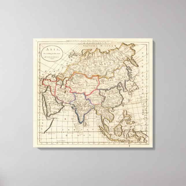 Asien 25 canvastryck (Framsida)