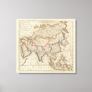 Asien 25 canvastryck
