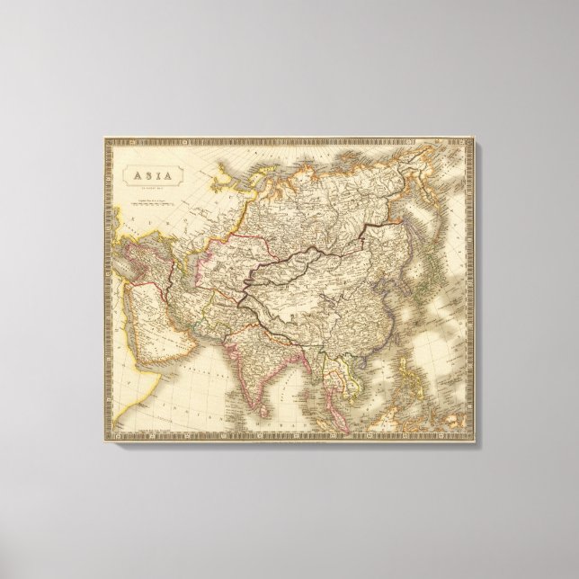 Asien 25 canvastryck (Framsida)