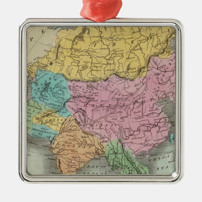 Asien 26 julgransprydnad metall (Framsidan)