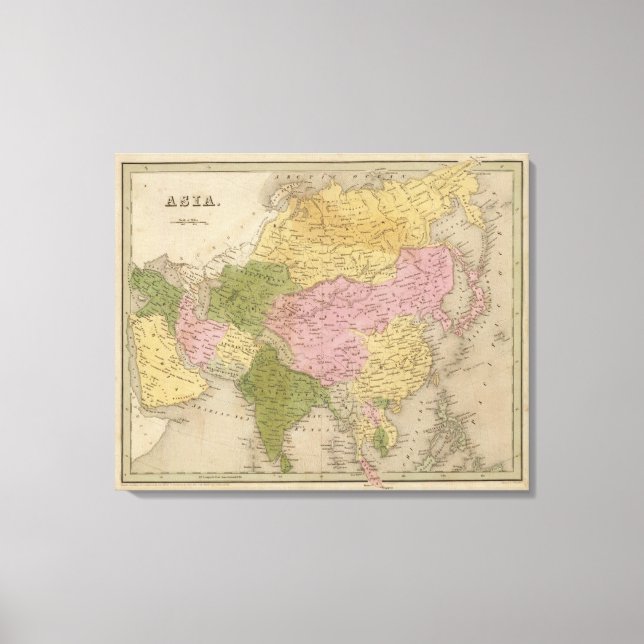 Asien 27 canvastryck (Framsida)