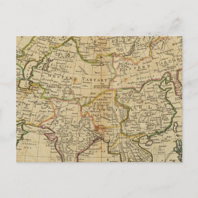 Asien 29 vykort (Framsida)