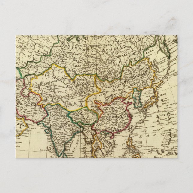 Asien 29 vykort (Framsida)