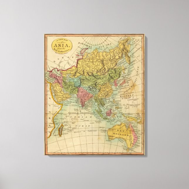 Asien 2 canvastryck (Framsida)