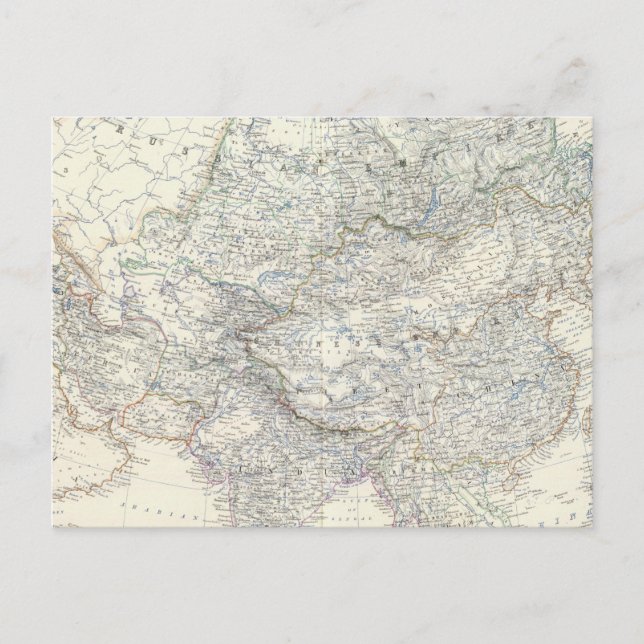 Asien 2 vykort (Framsida)