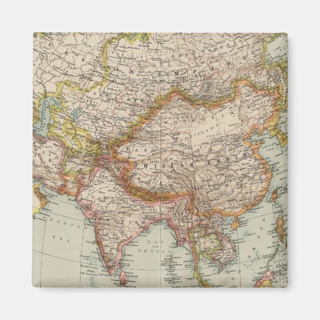 Asien 33 magnet (Framsidan)