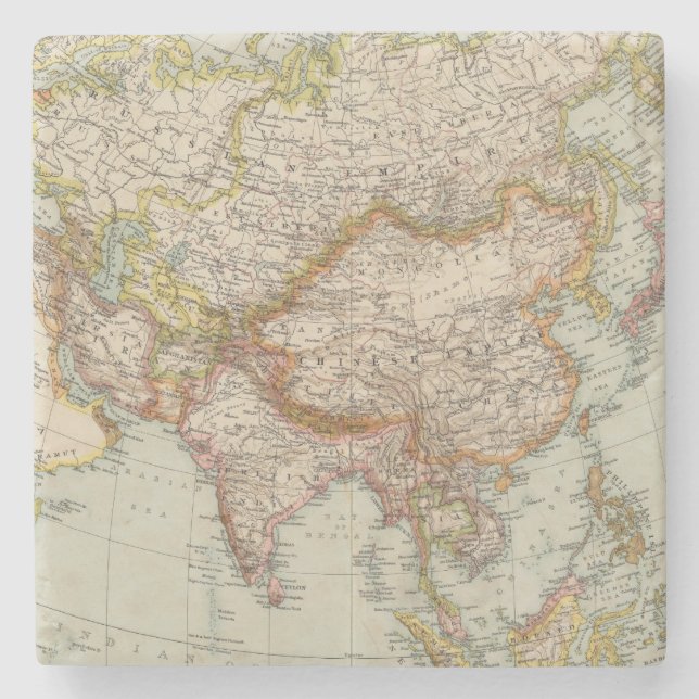 Asien 33 underlägg sten (Framsidan)