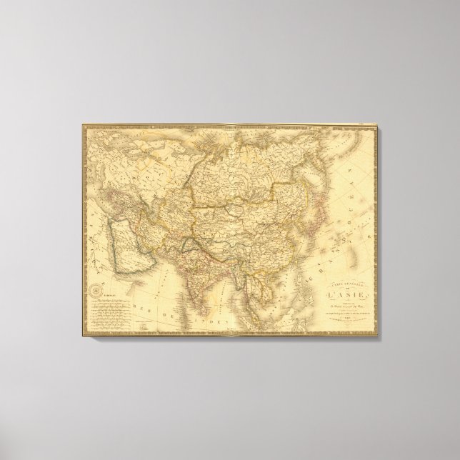 Asien 34 canvastryck (Framsida)