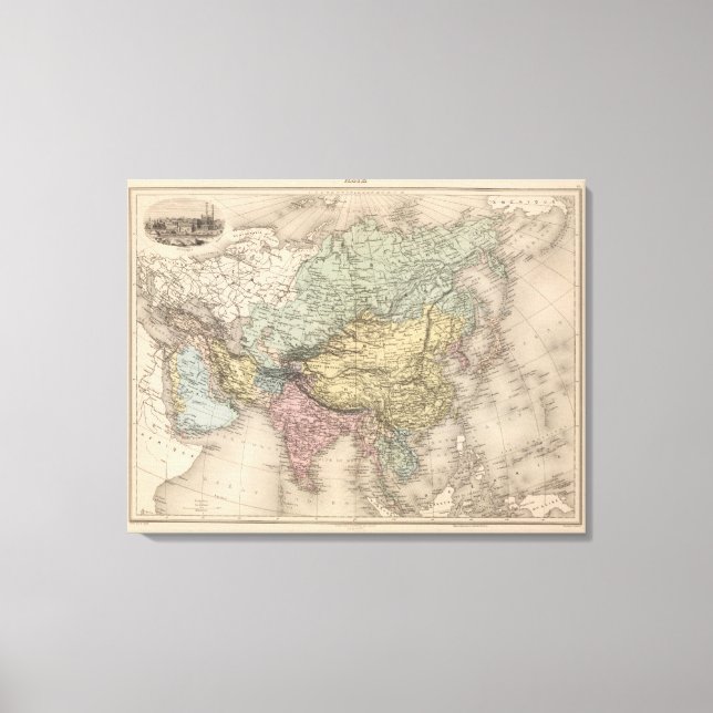 Asien 35 canvastryck (Framsida)