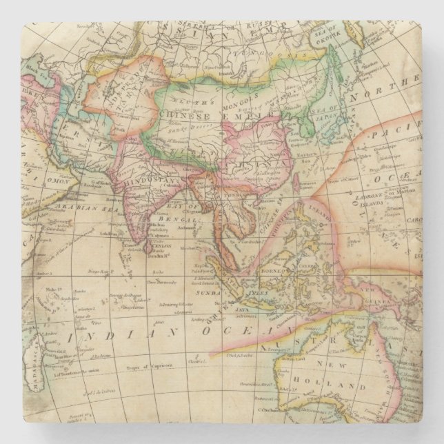 Asien 35 stenunderlägg (Framsidan)