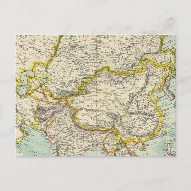 Asien 37 vykort (Framsida)