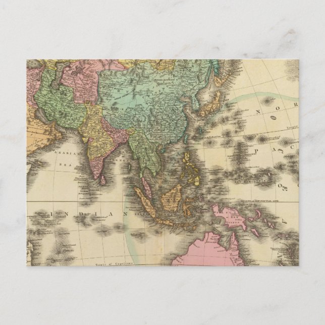 Asien 39 vykort (Framsida)