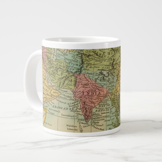 Asien 4 jumbo mugg (Framsida vänster)