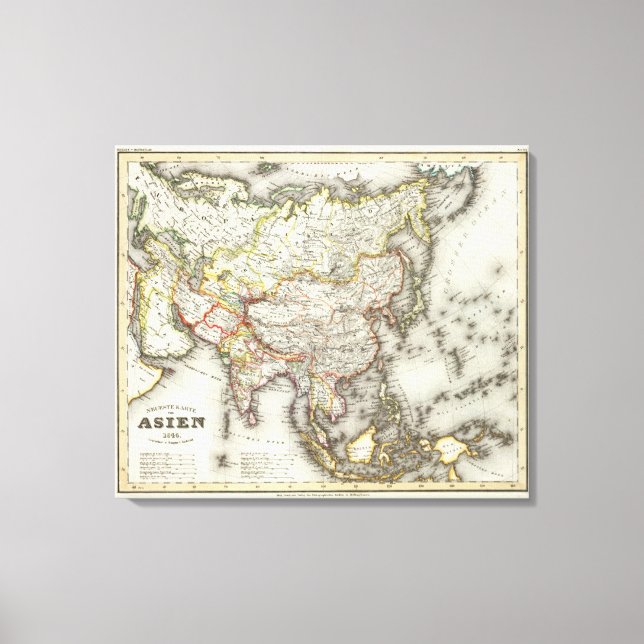 Asien 7 canvastryck (Framsida)