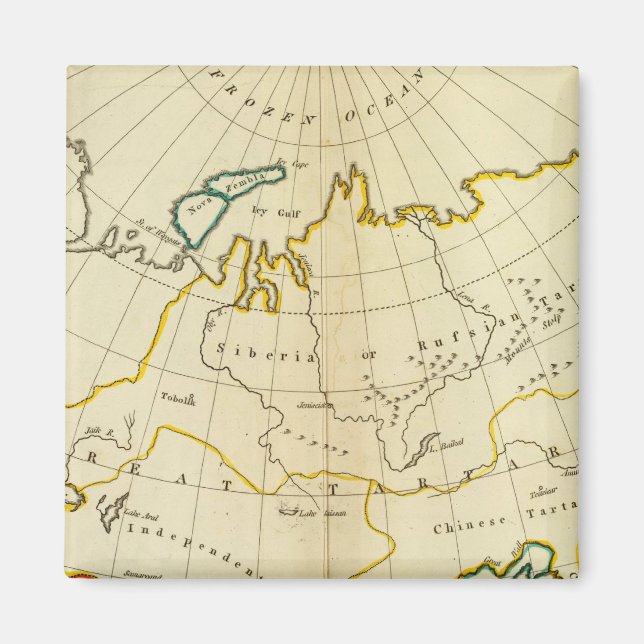 Asien 7 magnet (Framsidan)