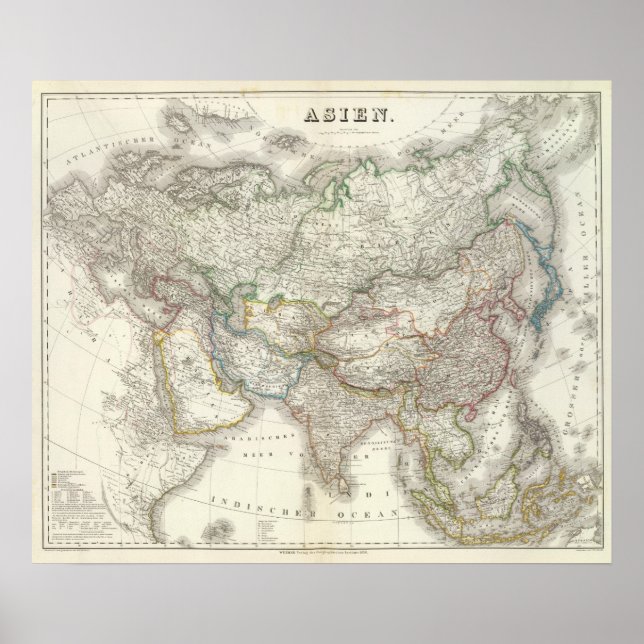 Asien - Asien Poster (Framsidan)