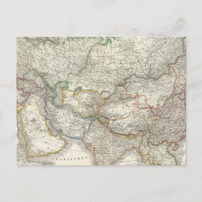 Asien - Asien Vykort (Framsida)